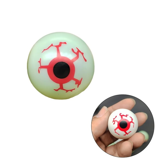 BESTSKY 5Pcs Halloween Toys,Glow-In-The-Dark Eyeball Halloween Gifts,Mischief Interaction Halloween Party Favors,Style4