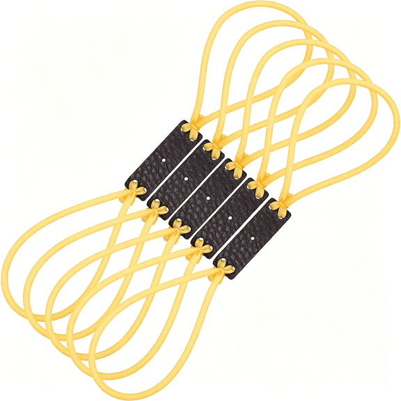 BESTSKY 5Pcs Slingshot Replacement Bands for Hunting Slingshot