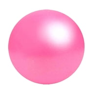 BESTSKY 6 Inch Mini Exercise Pilates Yoga Ball, Stability Ball for Yoga, Barre, Training and Physical Therapy- Improves Balance Compact Size Pilates Ball 6 InchPink