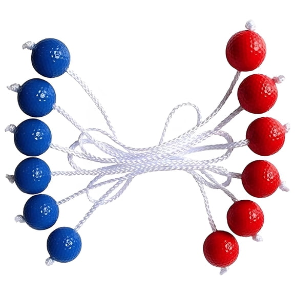 BESTSKY 6 Pack Ladder Ball Toss Game Replacement Bolo Balls For Toss Match Game Sporting Supplies