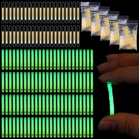 BESTSKY 600 Pcs 1.5 Inch Mini Glow Sticks Bulk, Night Fishing