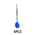 thumbnail image 1 of BESTSKY 6Pcs Darts High-Precision Steel Tip Darts,Reliable Darts Metal Tip Set for Parties,Blue, 1 of 2