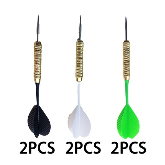 BESTSKY 6Pcs Darts Premium Steel Tip Darts,Perfectly Balanced Darts Metal Tip Set,Style10