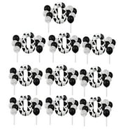 BESTSKY 50Pcs Number Balloons Easy to Display Birthday Decorations BESTSKY 50Pcs Number Balloons Easy to Display Birthday Decorations