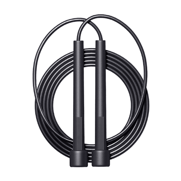 BESTSKY 8.3 Ft Jump Ropes Adjustable Size Colorful Jump Rope for Kids and Teens Professional ABS Speed Jumping Rope Black