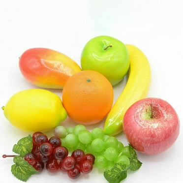 BESTSKY 8 Pcs Bell Pepper,Shooting Prop Fake Fruit,Environmentally Friendly Material Artificial Fruit,Style 1