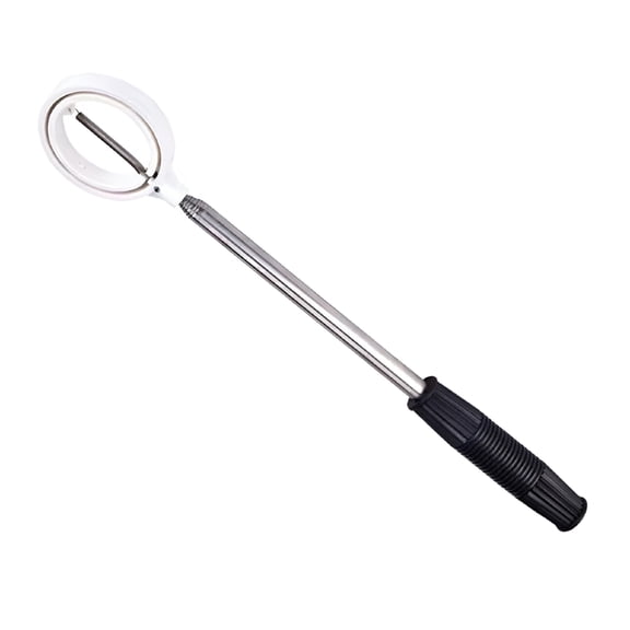 BESTSKY 8 Section Telescopic Golf Ball Retriever with Automatic Locking Scoop, Rust Resistant Stainless Steel Picker for Water Hazards, Courses, and Practice Ranges