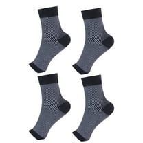 BESTSKY 8Pcs Ankle Brace Elastic Support Ankle Brace for Women,Flexible Foot Sleeve for Men,Perfect for Running and Basketball,Black