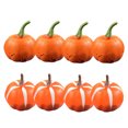 thumbnail image 1 of BESTSKY 8Pcs Pumpkins for Decorating,Bright Festive Touch Halloween Pumpkins,Simple to-Move Prop Autumn Decorations for Home,Style18, 1 of 7