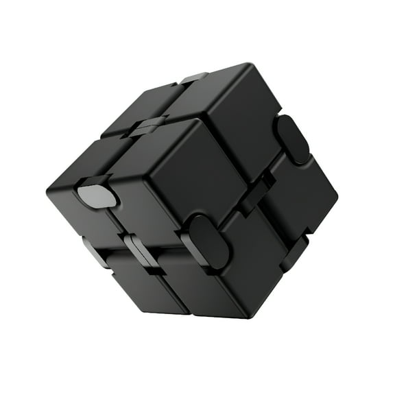 BESTSKY AL Alloy Metal Fidget Infinity Cube Gadgets Toys for Adults,Magic Cube for Stress Anxiety Relief