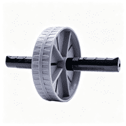 BESTSKY Ab Exercise Roller with Comfortable Handle,Training Workout Equipment for Gym Body Fitness & Strength,Achieve Toned Core Muscles,Effective Ab Wheel Gray