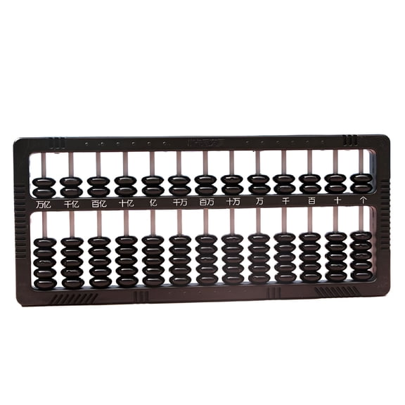 BESTSKY Abacus Soroban 13 Rods Beads Column School Learning Aid Tool For Math