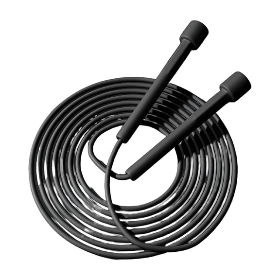 BESTSKY Adjustable Jump Rope for Fitness and Exercise - Speed Skipping with Black