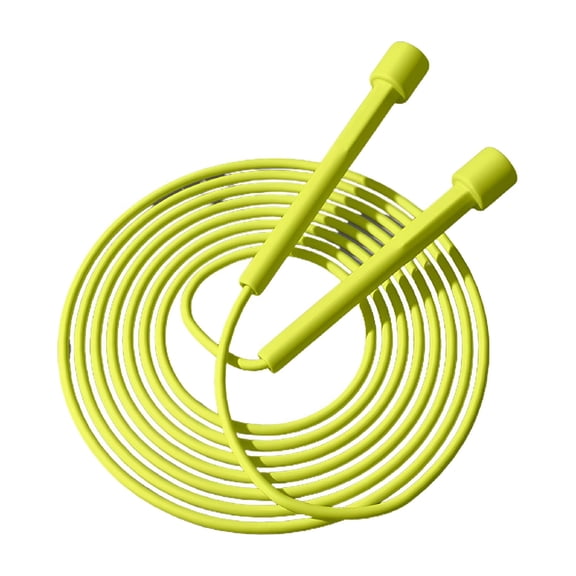 BESTSKY Adjustable Jump Rope for Fitness and Exercise - Speed Skipping with Yellow