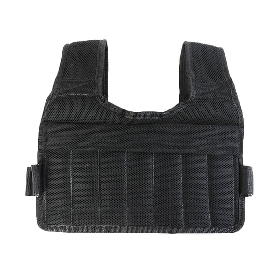 BESTSKY Adjustable Weighted Workout Vest, Empty Loading Jacket for Fitness, Running, Boxing Training, 3/15/35kg Capacity