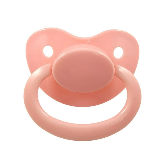 BESTSKY Adult Sized Pacifier Dummy for Adult, Large Handle, Large Shield, Solid Color Soother for Sensory Needs and Comfort