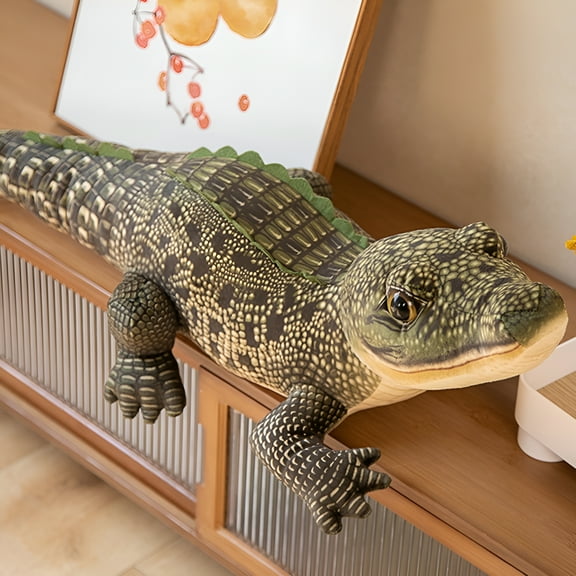 BESTSKY Alligator Toys Stuffed Animal,39 Inch Large Crocodile for Kids 3+ Years Birthday Gift,Green