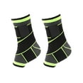 thumbnail image 1 of BESTSKY Ankle Brace 3D Knit Support Ankle Brace for Women,Soft and Supportive Ankle Braces for Men for Active Lifestyles,Green,M, 1 of 1