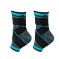 thumbnail image 1 of BESTSKY Ankle Brace 3D-Woven Ankle Brace for Women,Adaptive Compression Ankle Braces for Men for Outdoor Adventures,Blue,XL, 1 of 1