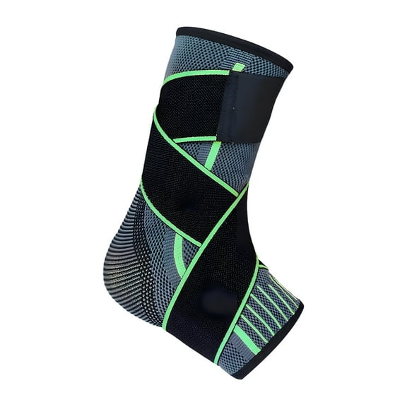 BESTSKY Ankle Brace,Active Support Neuropathy Socks,Adjustable Performance Ankle Sleeve,Green,XL