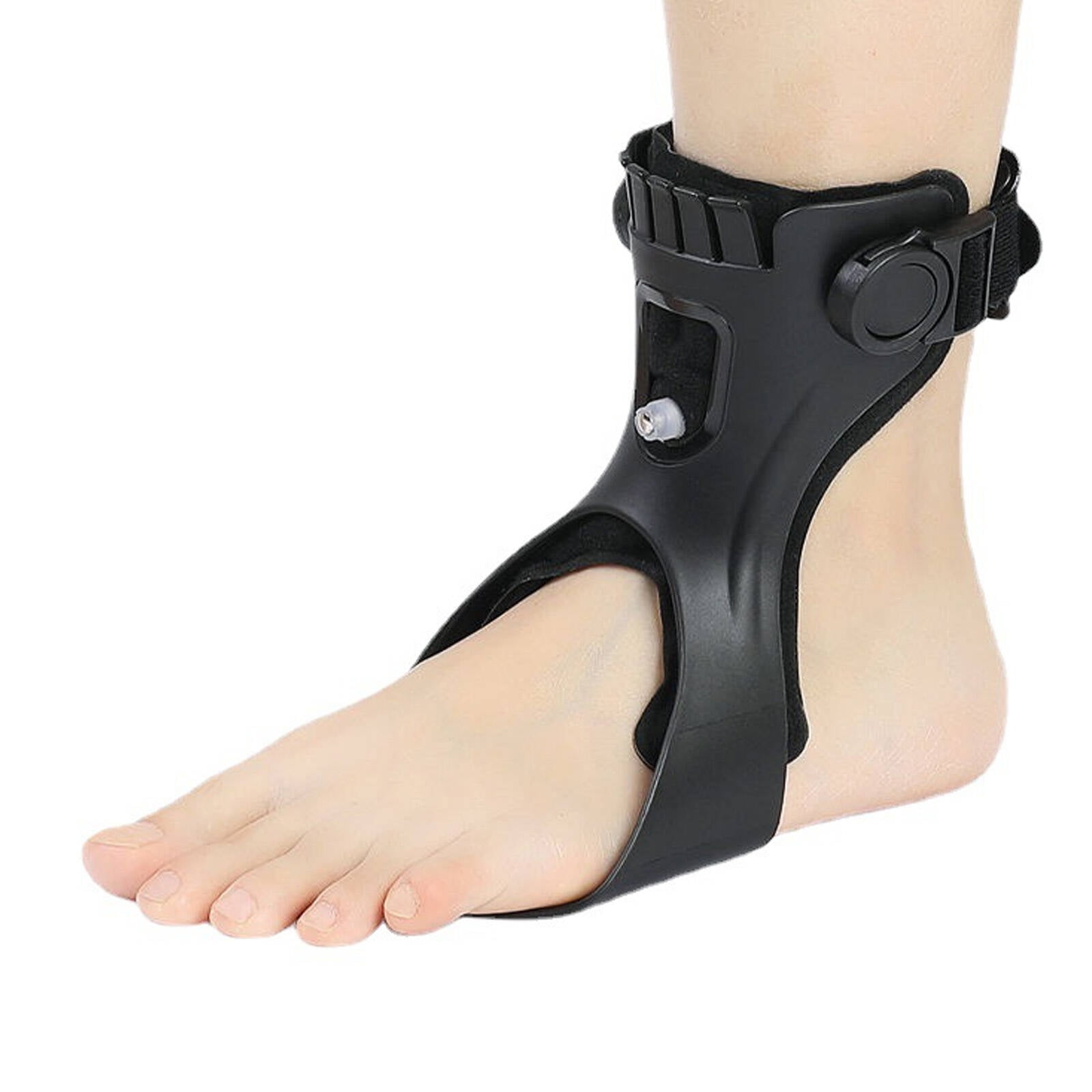 BESTSKY Ankle Brace,Adjustable Design Neuropathy Socks,Foot Drop Correction Function Plantar Fasciitis Relief Ankle Sleeve,Blue