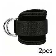 BESTSKY Ankle Straps for Cable Machine 2 Pieces - Gym Workout Equipment - Leg Pulley Attachment,Cable Kick Back Ankle Straps Kickback Straps
