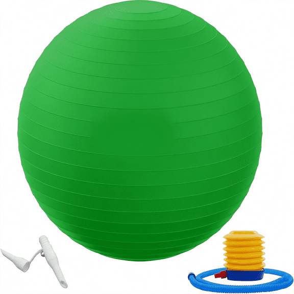 BESTSKY Anti-Burst and Slip Resistant Exercise Ball Yoga Ball Fitness Ball Birthing Ball with Quick Pump Exercise Balls Physical Therapy Anti-Burst