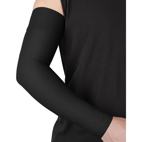 BESTSKY Arm Compression Sleeve Women Men(Single),Medical Grade Arm Compression 15-20 Mmhg,Full Arm Support Long Pressure Sleeve for Lymphedema,Post Surgery Recovery,Arthritis,Swelling,Edema