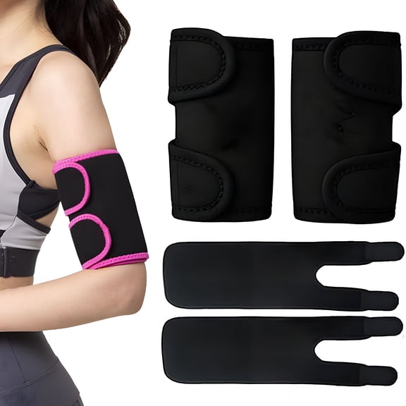 BESTSKY Arm Toning Trimmers,Sweat-Activating Arm Shaper Bands with Adjustable Compression Trimmers Arm Bands for Workout