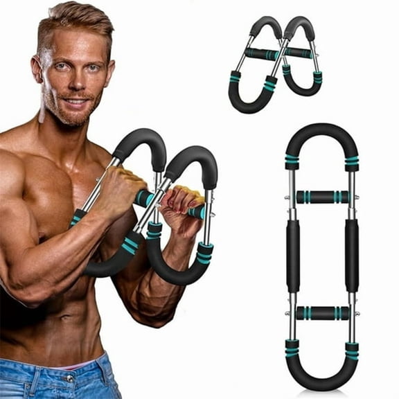 BESTSKY Arm Trainer, Adjustable Forearm Strengthener, Arm Exercise Equipment, Chest Workout Equipment, Portable Spring Resistance for Home Workout
