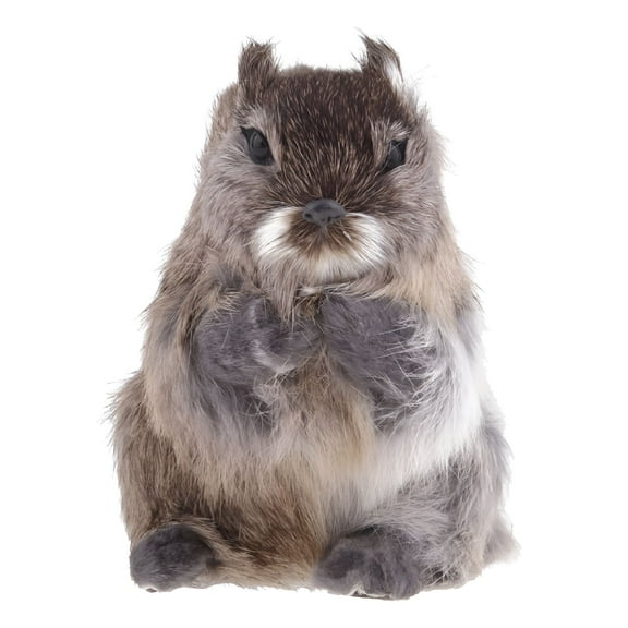 BESTSKY Artificial Realistic Squirrel Figure Outdoor Garden and Home Decoration Toy for Kids