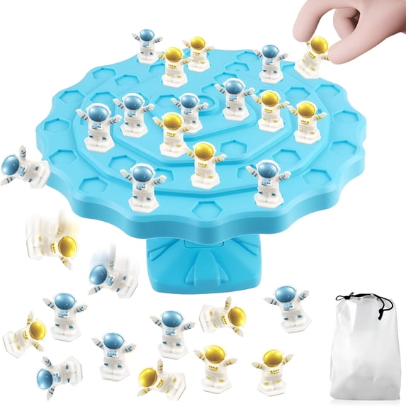 BESTSKY Astronaut Balance Game,Two-Player Balance Tree Board Game,Interactive Family Balance Tree Desktop Game