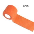 thumbnail image 1 of BESTSKY Athletic Tape,Breathable Body Tape,High Elasticity Non-Restrictive Elastic Bandage Wrap,Orange, 1 of 4