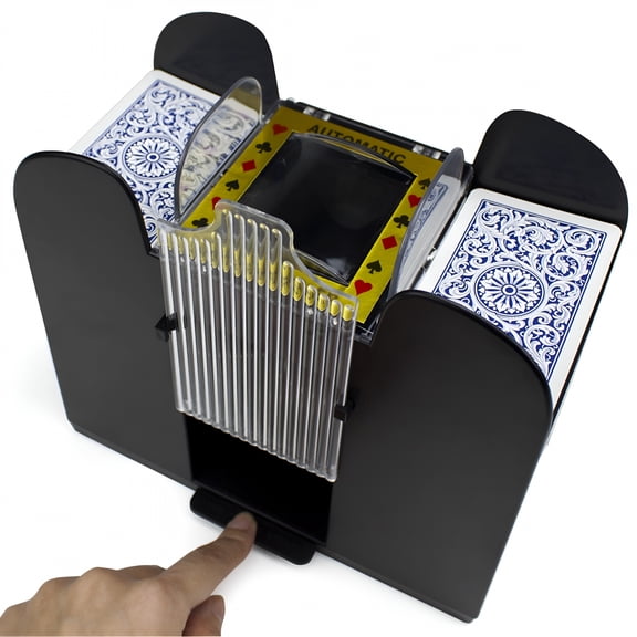 BESTSKY Automatic Card Shuffler Battery Operated Electric Shuffler