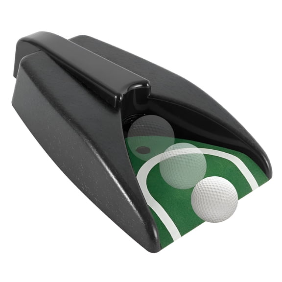 BESTSKY 2026 New Automatic Golf Putting Cup, Golf Aid Training Ball Return Device with Green Slope Mat, for Indoor Outdoor Yard Office