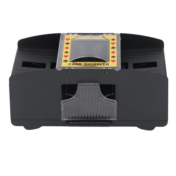 BESTSKY Automatic Poker Shuffler Electric Poker Shuffling Machine Board Game Playing Cards Shuffler