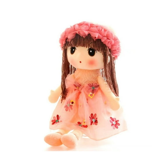 BESTSKY Baby Doll,45cm Cute Design Kawaii Stuff,Soft Touch Ideal Gift Little People Toys,Pink