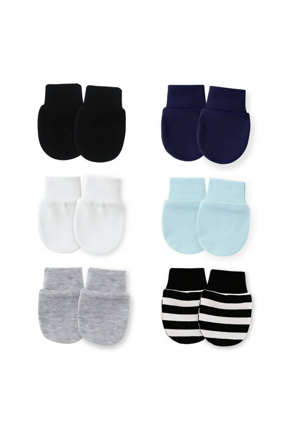 Baby Mittens All-Around Scratch Protection Baby Gloves Soft & Comfortable Baby Toddler Mittens Style 1