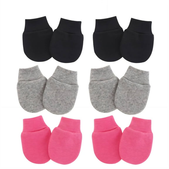 BESTSKY Baby Mittens Non-Toxic Assurance Gloves Newborn Mittens Grip-Enhancing Design Baby Toddler Mittens Style 8
