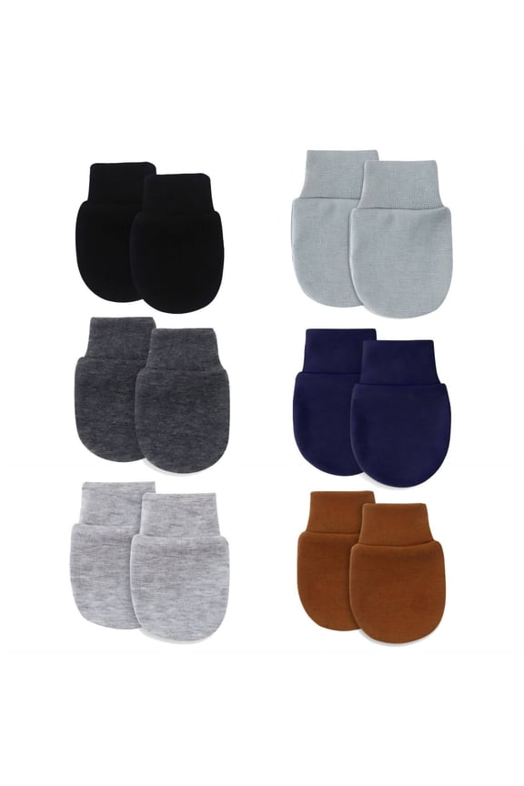 Baby Mittens Safe Scratch-Free Gloves Newborn Mittens Temperature-Adaptive Comfort Baby Toddler Mittens Style 3