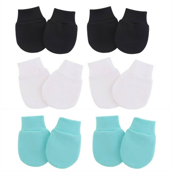 BESTSKY Baby Mittens Spring/Fall Ready Gloves Newborn Mittens Elastic & Easy Wear Baby Toddler Mittens Style 6
