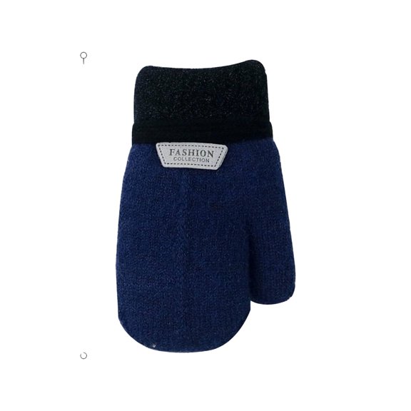 BESTSKY Baby Mittens Wear-Resistant Build Baby Gloves Wrist-Seal Snowproof Baby Toddler Mittens,Tibetan Blue