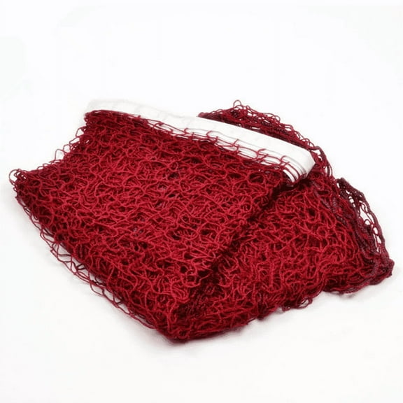BESTSKY Badminton Set,Sports Experience Volleyball Net,Standardized Size Badminton Net,Wine red-1