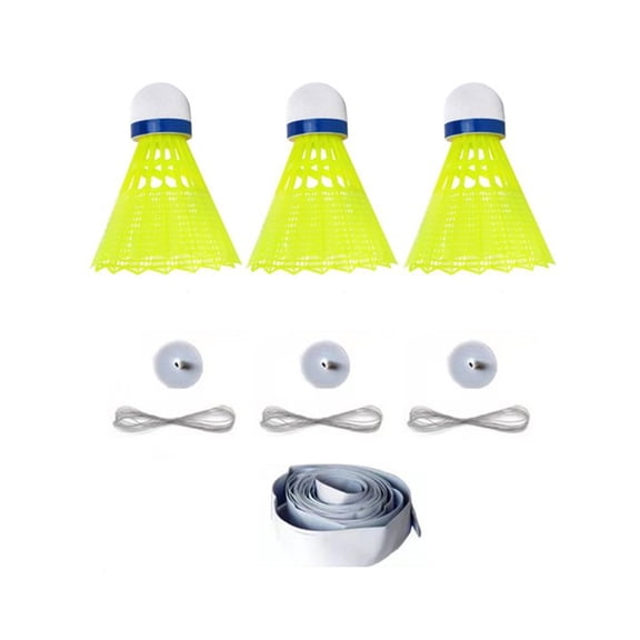 BESTSKY Badminton Trainer Durable Resilient Easy Installation Anti-break Self-Training Device for Single Players