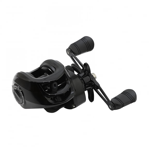 BESTSKY Baitcaster Reels 7.2:1 Gear Ratio 12+ Beas Baitcaster Reel Left-handed Fishing Reels with Lengthen Ergonomic Black