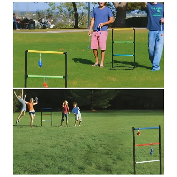 BESTSKY Ball Toss Ladder Ball Set