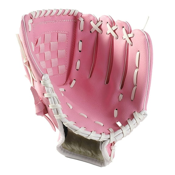 BESTSKY Baseball Glove for Kids,Enhanced Protection Softball Glove,Double Reinforced Design Comfort Softball Mitt,Pink