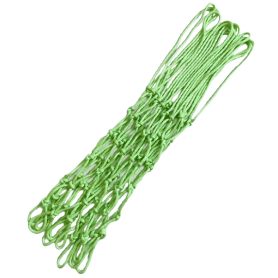 BESTSKY Basketball Net Glow-In-The-Dark Design Hoop Rim All-Weather Use Basketball Rim Fruit Green