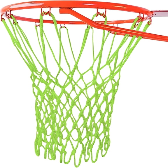 BESTSKY Basketball Net Replacement Heavy Duty - 12 Loops,Professional All Weather Anti Whip Nets,Fits Standard Indoor Or Outdoor Rims - Premium Basketball Accessories - Hoop Net