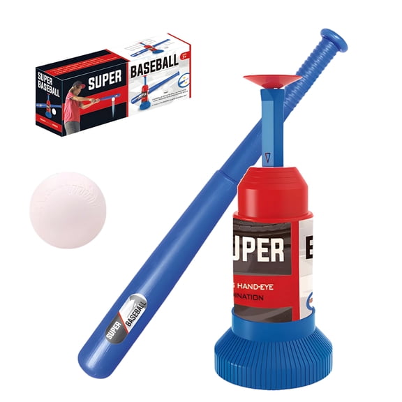 BESTSKY Batting Tee Set,Baseball Training Equipment,Indoor & Outdoor Interaction Baseball Tee,Hitting Tee for Baseball,Softball & T-Ball Training